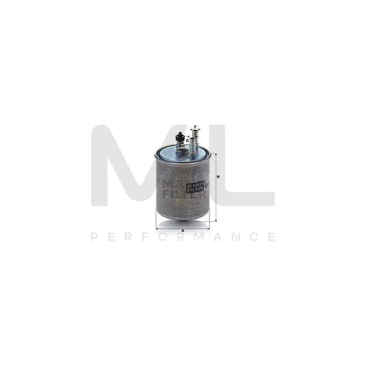MANN-FILTER WK 918/2 x Fuel filter with seal | ML Performance Car Parts