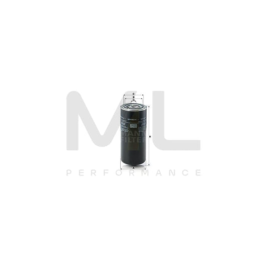 MANN-FILTER WDK 962/14 Fuel filter Spin-on Filter | ML Performance Car Parts