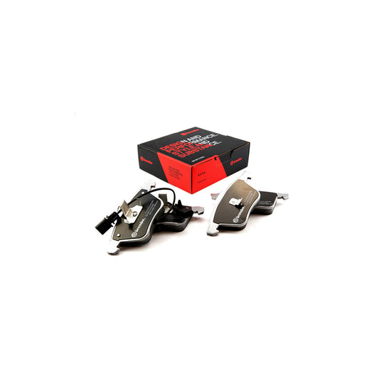 Brembo 07.B314.55 Audi Seat Skoda VW Front HP2 High Performance Brake Pad Set (Inc. A3, Leon, Superb, Eos, Golf, Passat) | ML Performance UK Car Parts
