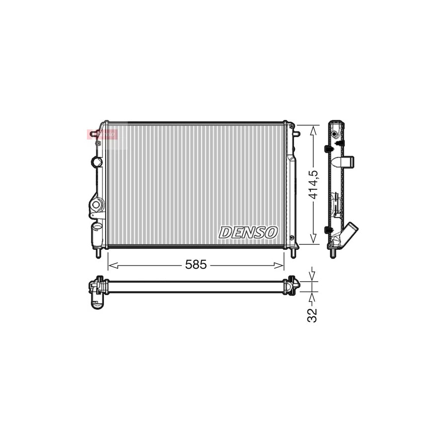 Denso DRM23034 Drm23034 Engine Radiator | ML Performance UK
