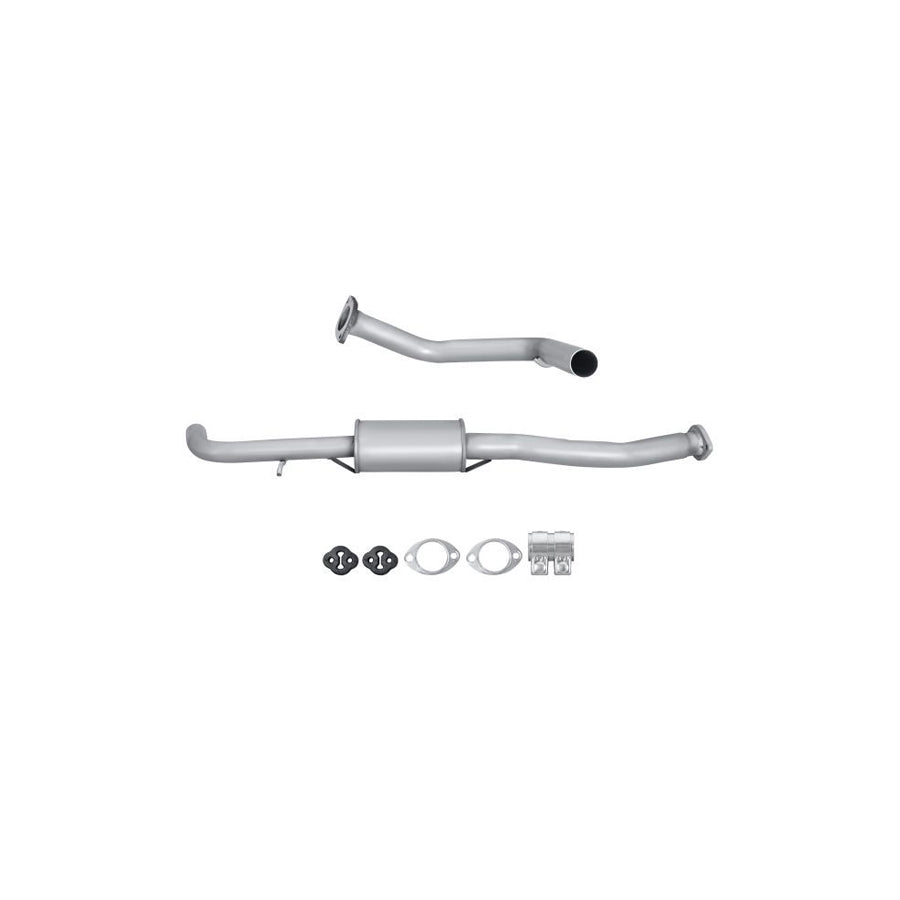 Hella 8LC 366 025-171 Middle Silencer For Mazda 323C IV Hatchback (BG)