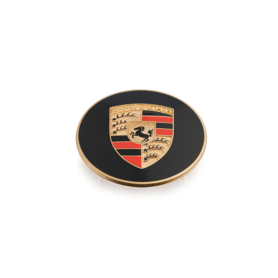 Genuine Porsche Badge With Full-Colour Embossed Porsche Crest Porsche 356 / 911 / 914 | ML Performance UK Car Parts