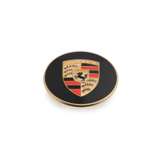 Genuine Porsche Badge With Full-Colour Embossed Porsche Crest Porsche 356 / 911 / 914 | ML Performance UK Car Parts
