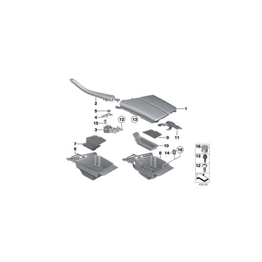 Genuine BMW 51169214811 F10 F11 Rep.Kit F Lock Cylinder (Inc. 535d, 520d ed & 530d) | ML Performance UK