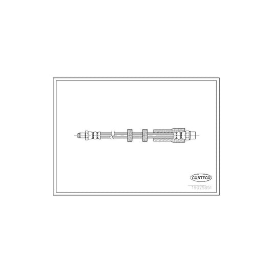 Corteco 19025851 Brake Hose | ML Performance UK