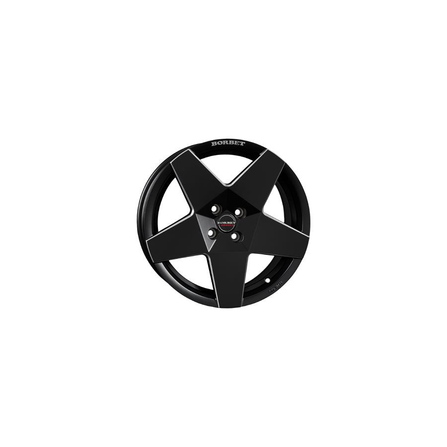 Borbet A neu 7.5x17 ET35 A 75735108472,5BM Matt Black Wheel | ML Performance UK Car Parts