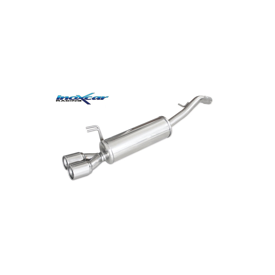 InoXcar FIBR.07.80D Fiat New Bravo (198) Stainless Steel Rear Exhaust | ML Performance UK Car Parts