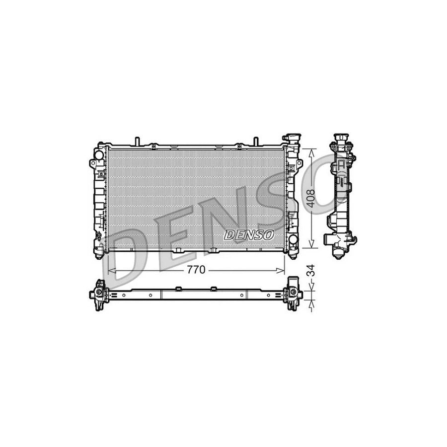 Denso DRM06012 Drm06012 Engine Radiator | ML Performance UK