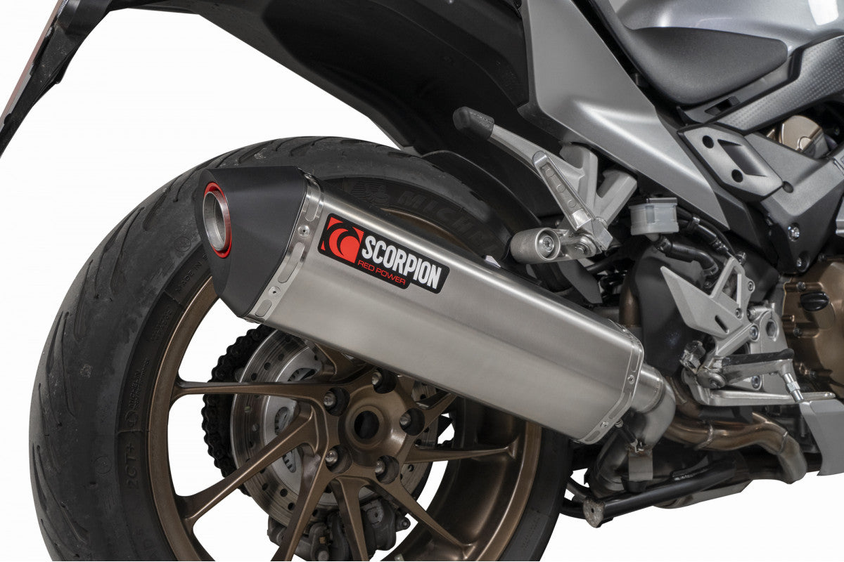Scorpion RHA168TEO Honda VFR800 F Serket Parallel Slip-On - Titanium Sleeve | ML Performance UK UK