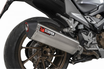 Scorpion RHA168TEO Honda VFR800 F Serket Parallel Slip-On - Titanium Sleeve | ML Performance UK UK