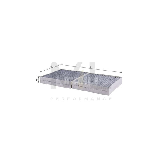 MAHLE ORIGINAL LAK 246 Pollen filter Activated Carbon Filter | ML Performance Car Parts