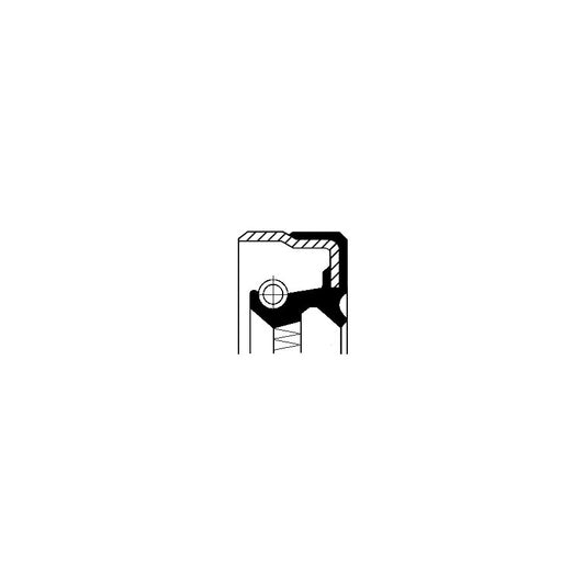 Corteco 01037214B Shaft Seal, Differential | ML Performance UK