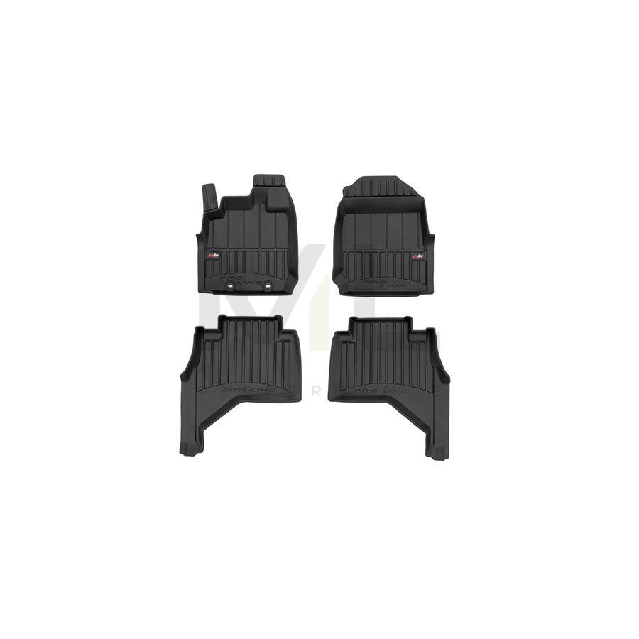 FROGUM Tailored, ProLine 3D427051 Floor mat set for ISUZU D-MAX III Pickup (RG01) Elastomer, Front and Rear, Quantity: 4, Black | ML Performance Car Parts