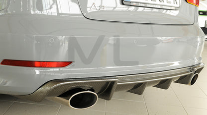 Rieger 00099369 Audi 8V Rear Diffuser (A3 & S3) 7 | ML Performance UK Car Parts