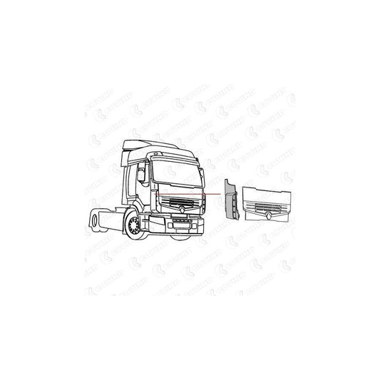 Covind Prm/162 Air Deflector, Driver Cab | ML Performance UK