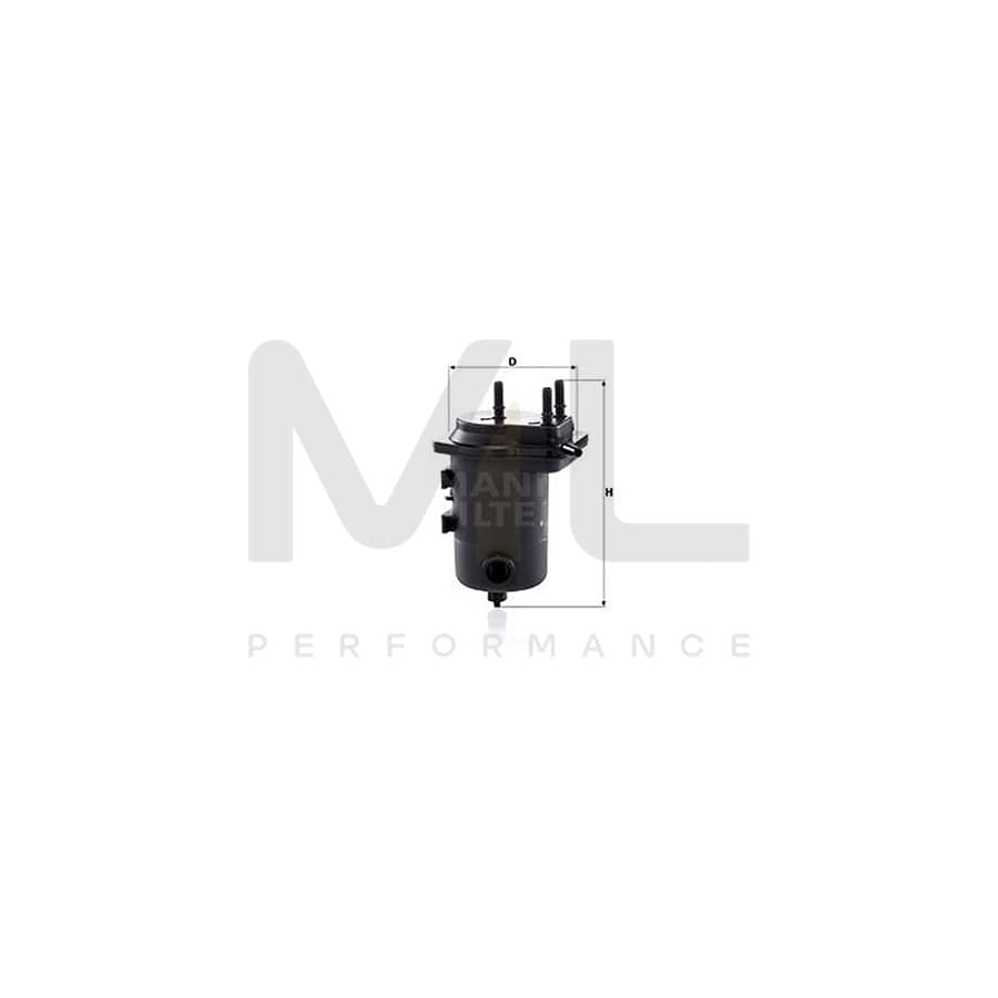 MANN-FILTER WK 939/8 x Fuel filter with seal | ML Performance Car Parts