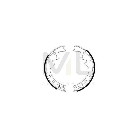 BOSCH 0 986 487 292 Brake Shoe Set | ML Performance Car Parts