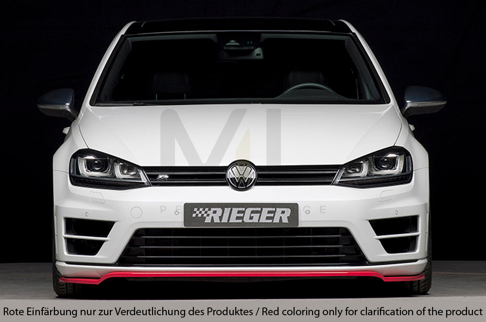 Rieger 00088091 VW Mk7 Mk7-Line Golf R Front Splitter 7 | ML Performance UK Car Parts