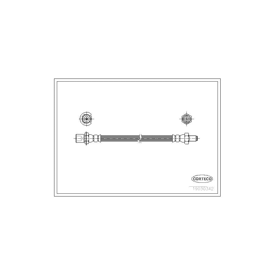 Corteco 19030342 Brake Hose | ML Performance UK