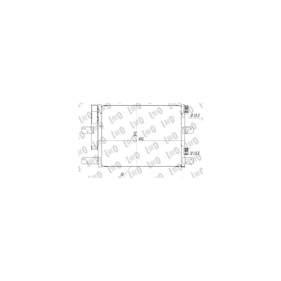 Abakus T1601002 Air Conditioning Condenser | ML Performance UK