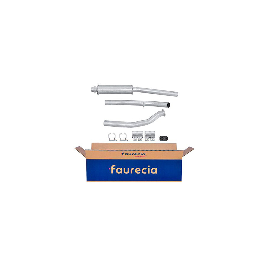 Hella 8LC 366 025-091 Middle Silencer For Peugeot 206