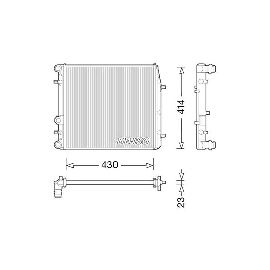 Denso DRM27006 Drm27006 Engine Radiator | ML Performance UK
