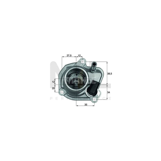 MAHLE ORIGINAL TI 100 83D Engine thermostat Opening Temperature: 83��C, with seal | ML Performance Car Parts