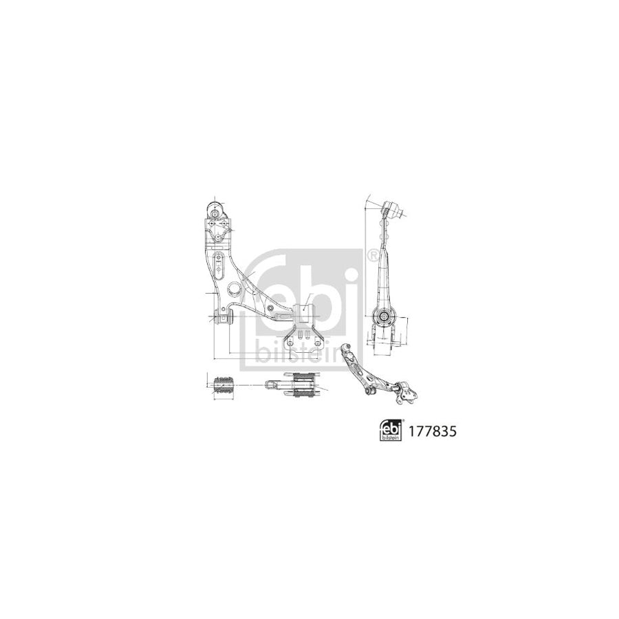 Febi Bilstein 177835 Suspension Arm