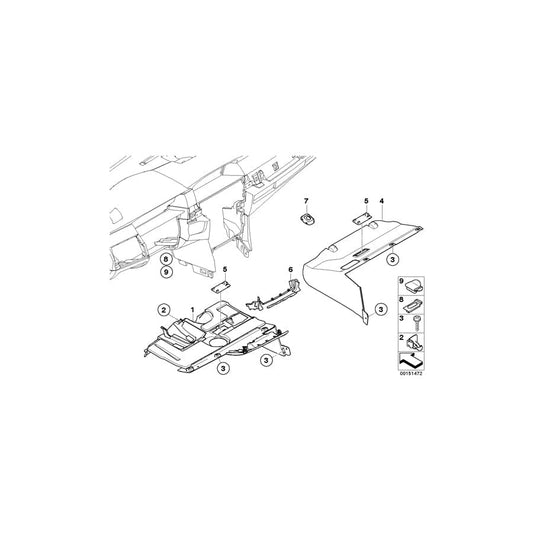 Genuine BMW 07147139480 E61 E60 Clamp (Inc. 525i, 550i & 520i) | ML Performance UK Car Parts
