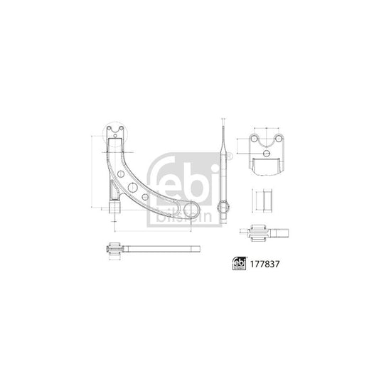 Febi Bilstein 177837 Suspension Arm