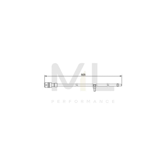 BOSCH 1 987 474 994 Brake pad wear sensor | ML Performance Car Parts
