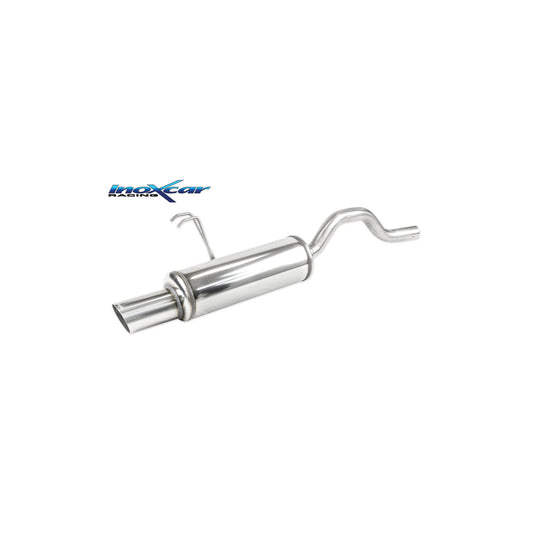 InoXcar FIPN.26.90RA Fiat Punto (188) Stainless Steel Rear Exhaust | ML Performance UK Car Parts