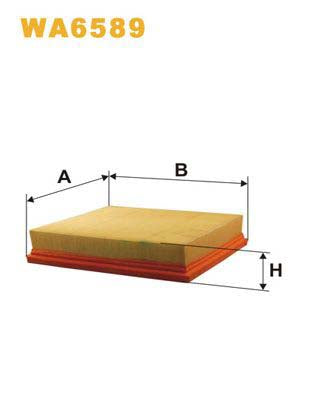 WIX Filters WA6589 Air Filter Suitable For Mercedes-Benz Slk (R170)