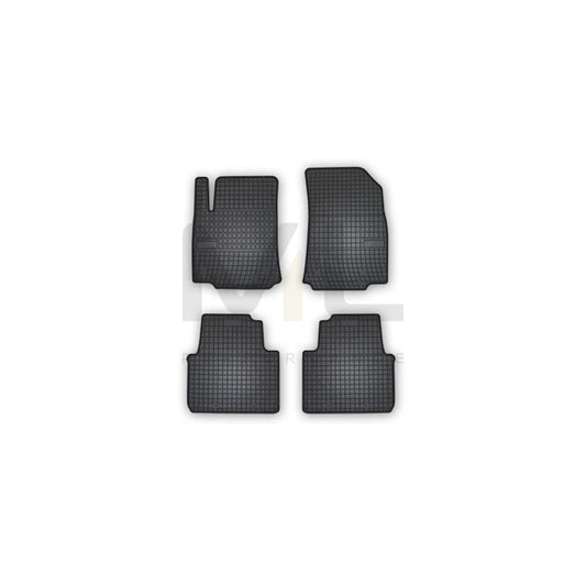 FROGUM Tailored 402249 Floor mat set for CITROﾃ起 C3 Aircross II (2R, 2C) Elastomer, Front and Rear, Quantity: 4, Black | ML Performance Car Parts