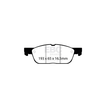 EBC DP22383 Ford Greenstuff Front Brake Pads - ATE Caliper (Inc. Focus Mk4 & Kuga Mk3) 2 | ML Performance UK Car Parts