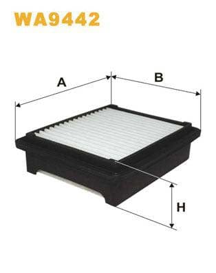 WIX Filters WA9442 Air Filter For Suzuki Jimny