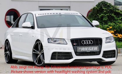 Rieger 00055524 Audi B8 B81 Front Bumper (A4 & S4) 2 | ML Performance UK Car Parts