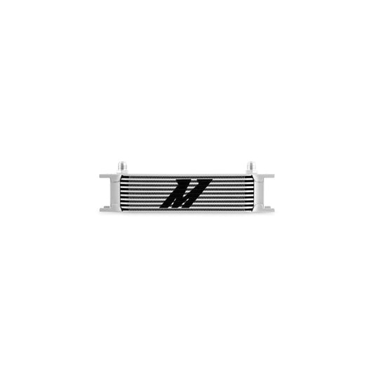 Mishimoto MMOC-10-8SL Universal -8AN 10 Row Oil Cooler - Silver