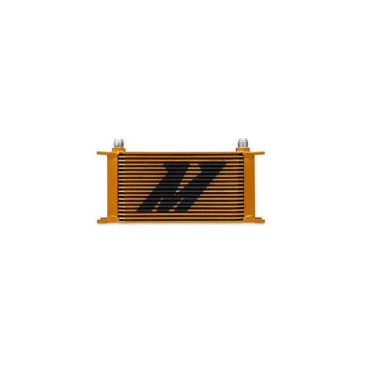 Mishimoto MMOC-19G Universal 19 Row Oil Cooler - Gold