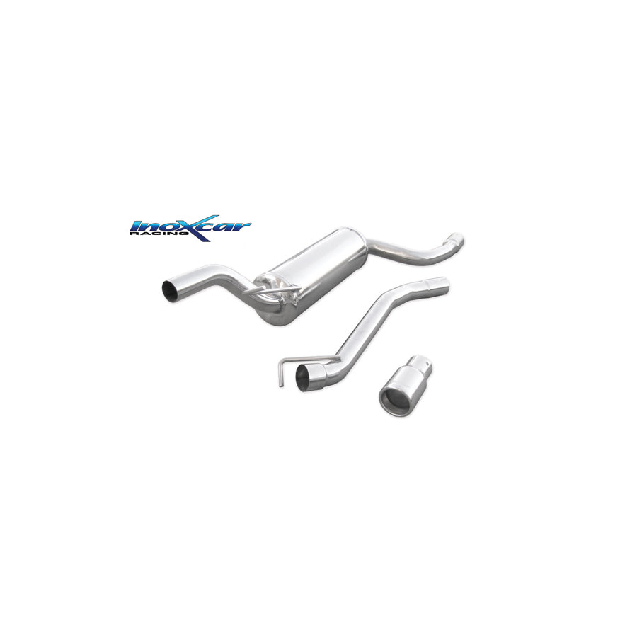 InoXcar FOFO.05.80 Ford Focus Stainless Steel Rear Exhaust | ML Performance UK Car Parts