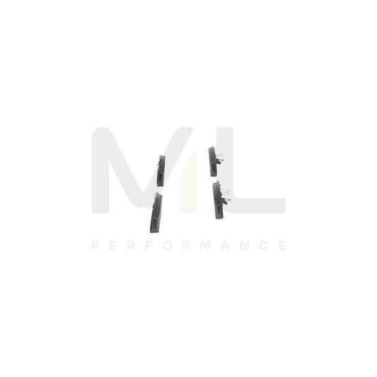 Bosch 0986494877 Brake Pad Set With Anti-Squeak Plate, With Piston Clip BP2051 | ML Performance Car Parts