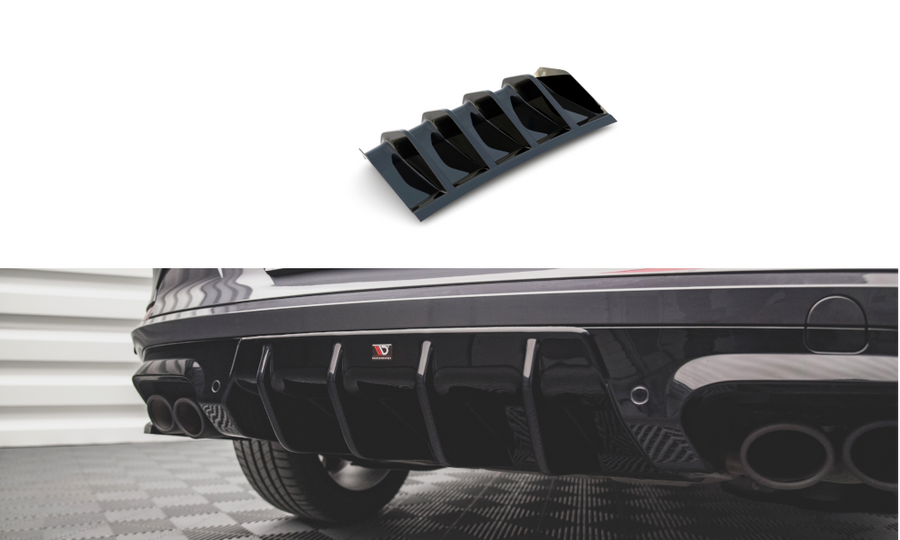 Maxton Design CU-FO-1-RS1T Rear Valance Cupra Formentor MK1 | ML Performance UK Car Parts