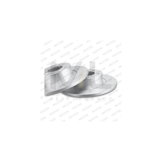 FERODO PREMIER DDF265C Brake Disc Solid, Coated, without bolts/screws | ML Performance Car Parts