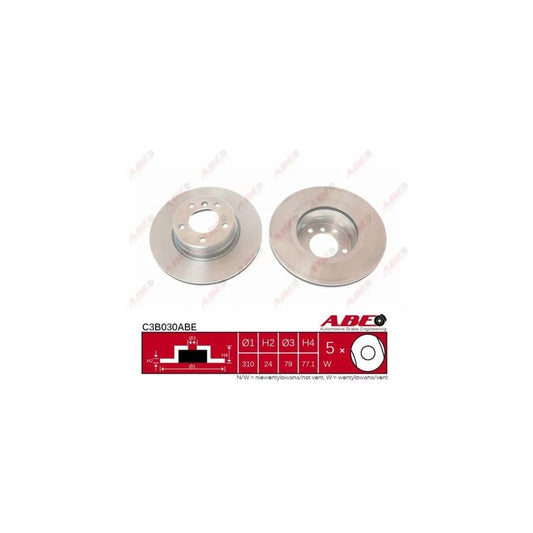 ABE C3B030ABE Brake Disc For Bmw 5 Series