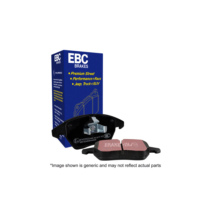 EBC DPX2375 Alpine Ultimax Rear Brake Pads - Brembo Caliper (Inc. A110 & A110 S) 1 | ML Performance UK Car Parts