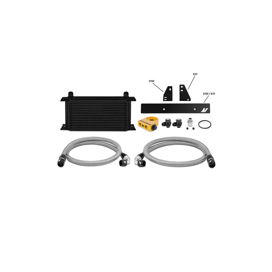 Mishimoto MMOC-370Z-09TBK 09-12 Nissan 370Z / 08-12 Infiniti G37 (Coupe Only) Thermostatic Oil Cooler Kit - Black