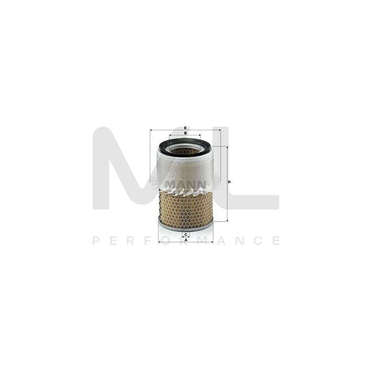 MANN-FILTER C 16 181 Air Filter Filter Insert | ML Performance Car Parts