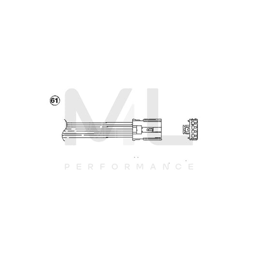 NTK Lambda Sensor / O2 Sensor (NGK 1768) - OTA4N-5H1 | ML Car Parts UK | ML Performance