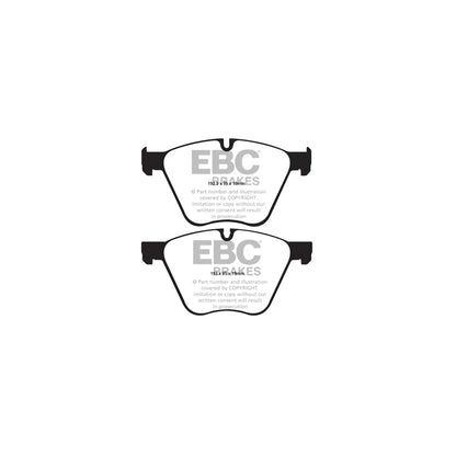 EBC PLK1406 BMW E70 Yellowstuff Pads and Brake Line Performance Pack - ATE Caliper 2 | ML Performance UK Car Parts