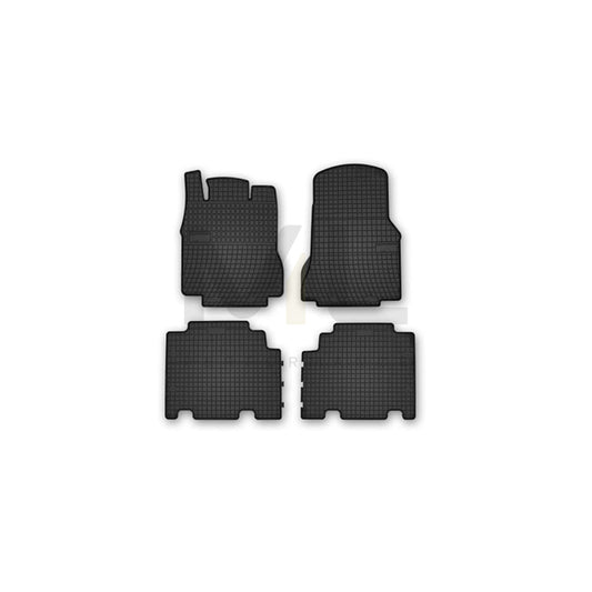 FROGUM Tailored 402430 Floor mat set suitable for MERCEDES-BENZ A-Class (W168) Elastomer, Front and Rear, Quantity: 4, Black | ML Performance Car Parts